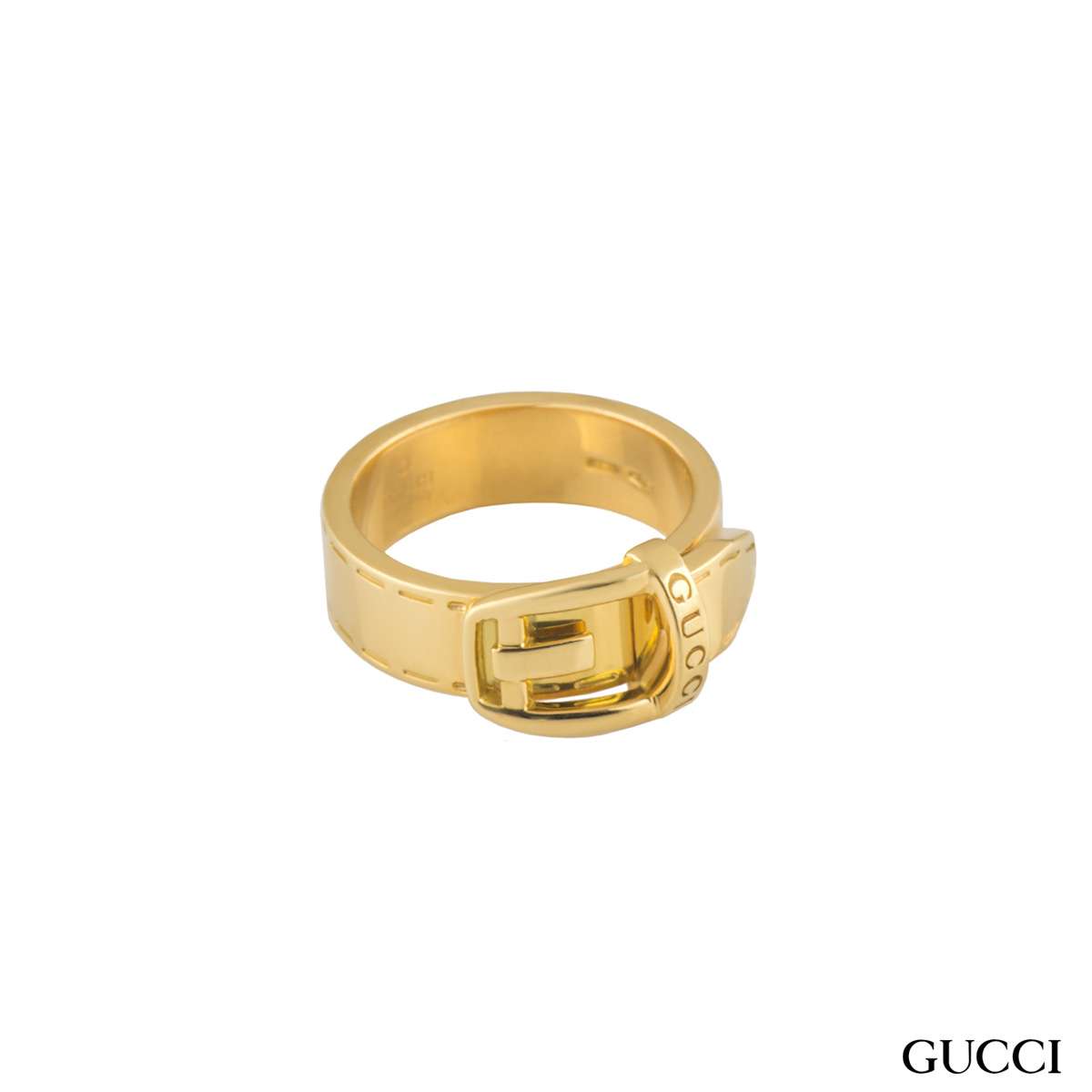 gucci buckle ring